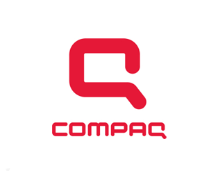 康柏电脑品牌logo设计