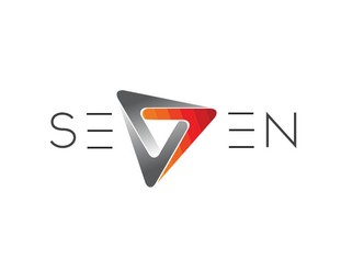 seven国外英文字母logo