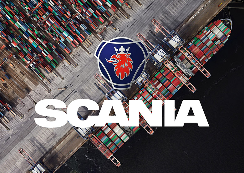 斯堪尼亚汽车scania调整发布新logo