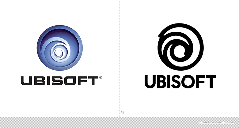 电子游戏开发商和发行商 育碧ubisoft发布新logo