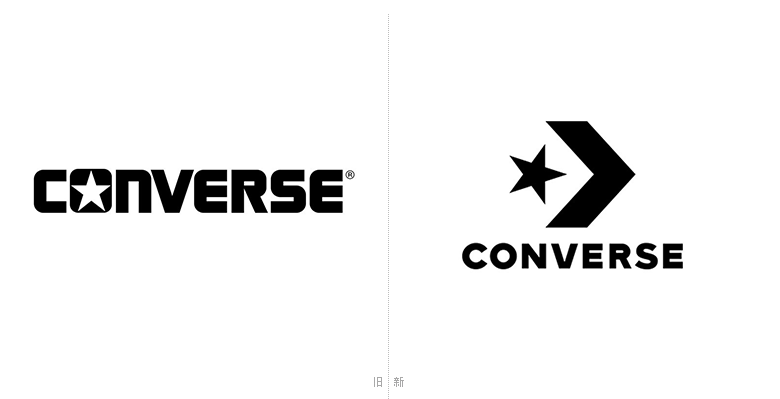 运动鞋品牌匡威converse发布新logo