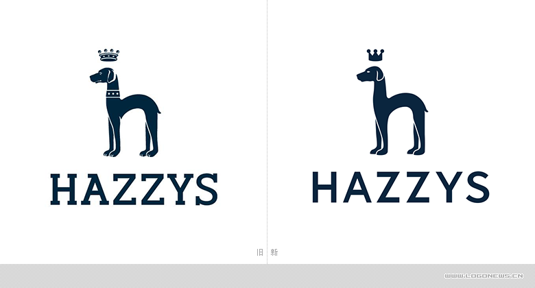 韩国著名服装品牌 哈吉斯hazzys更换新logo